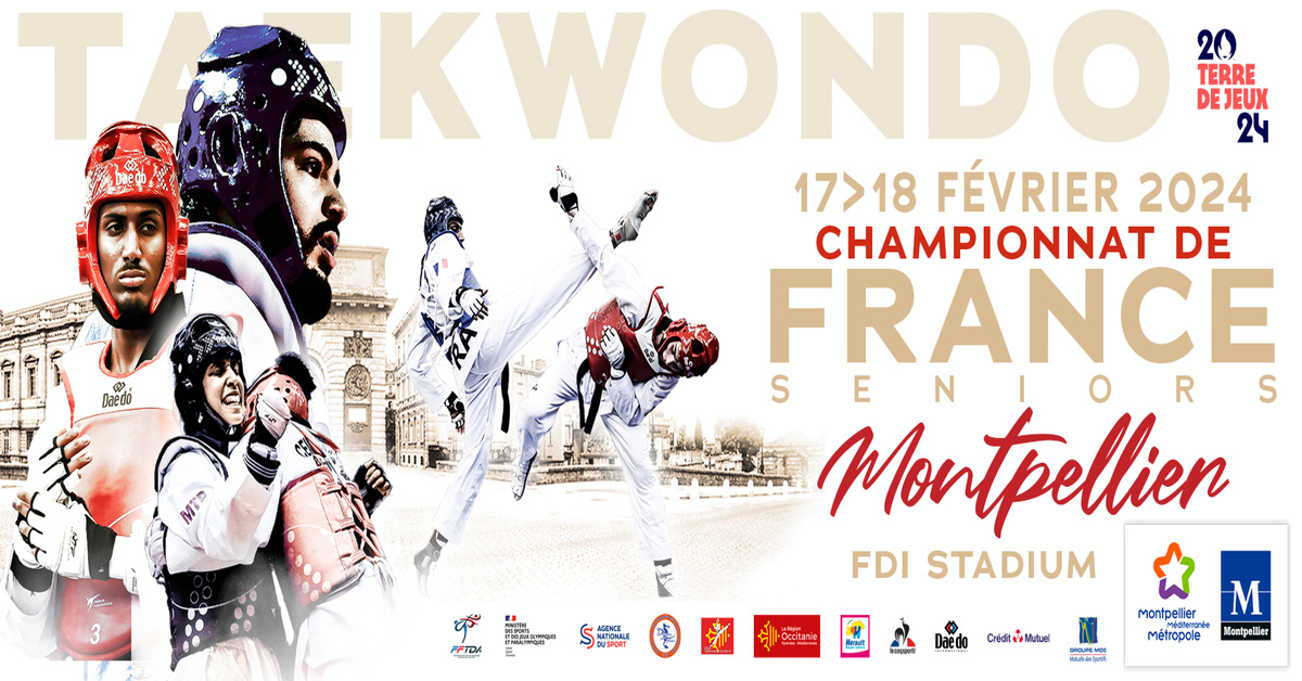 Championnat de France de Taekwondo Séniors 2024 Montpellier